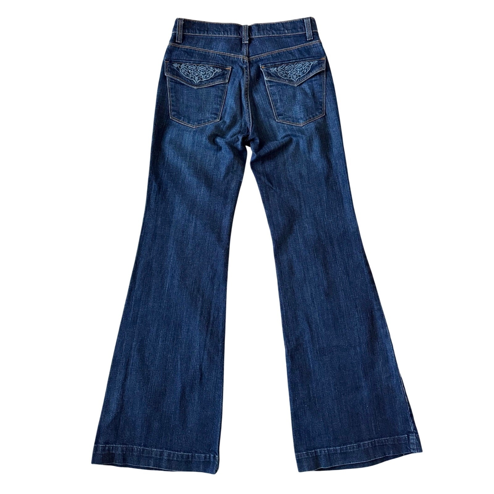 The Limited Vintage Flare Jeans Women’s Sz 2 26 Blue Mid Rise Retro Y2K Boho