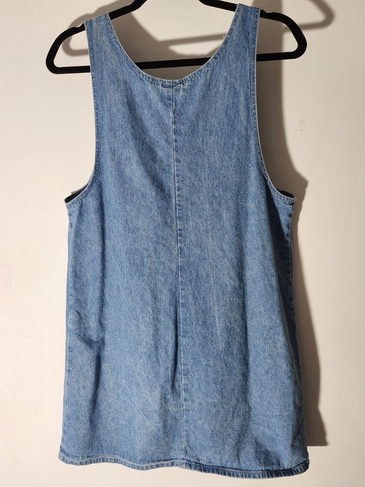 Disney Mickey Unlimited Jerry Leigh Vintage 90’s Denim Pinafore Jumper Dress
