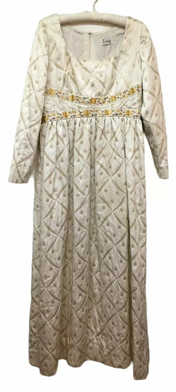 Vintage Harmay by St Amour Berkeleys Fresno Women’s Heavy Embroidered Gown Dress