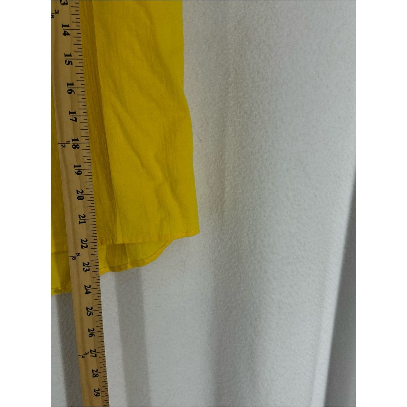 Vintage Ardmore Yellow Sleeveless Mock Neck Blouse Top USA Made Medium