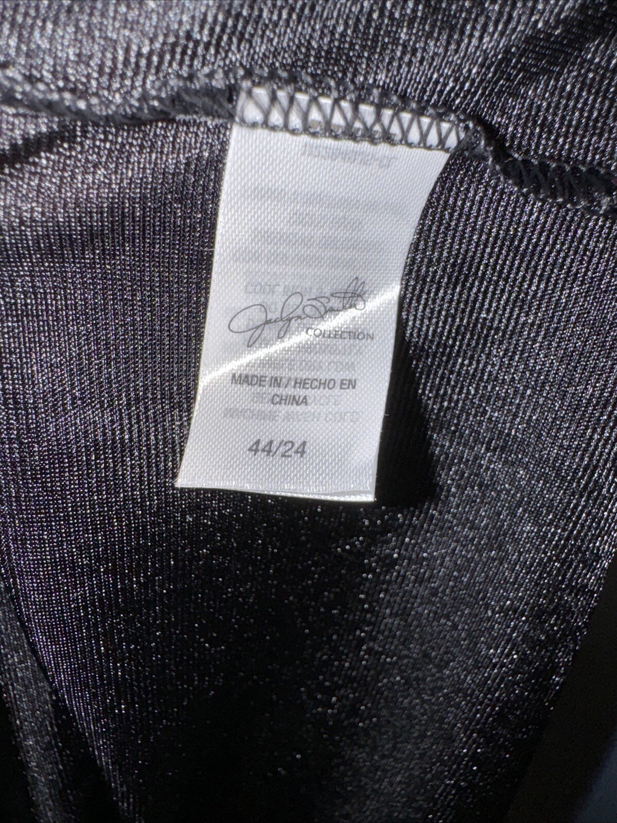 Size 24 Black Full Slip, Adjustable Straps, Vintage Jaclyn Smith Kmart, NWT