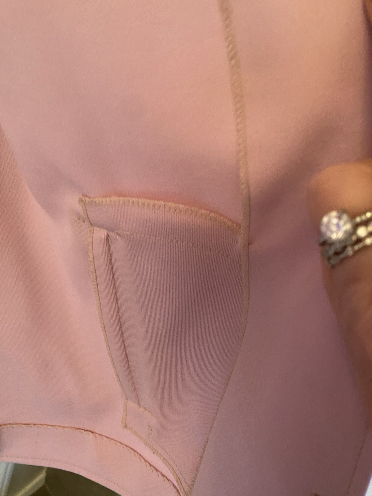 Vintage Givenchy Sport Jacket 1970s-80s Pastel Pink Blouse Jacket Paris NY Label