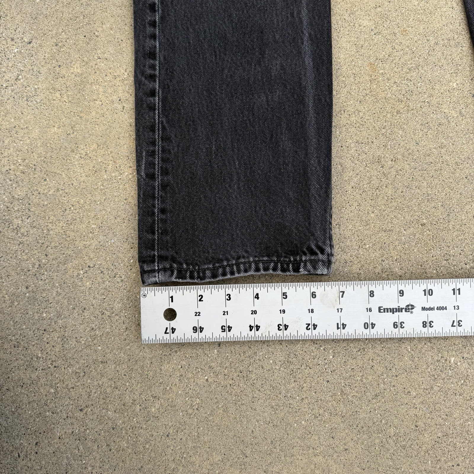 Vintage Levi’s 501 Women’s Black Sz 30×30 Actual 27×28 Made In USA
