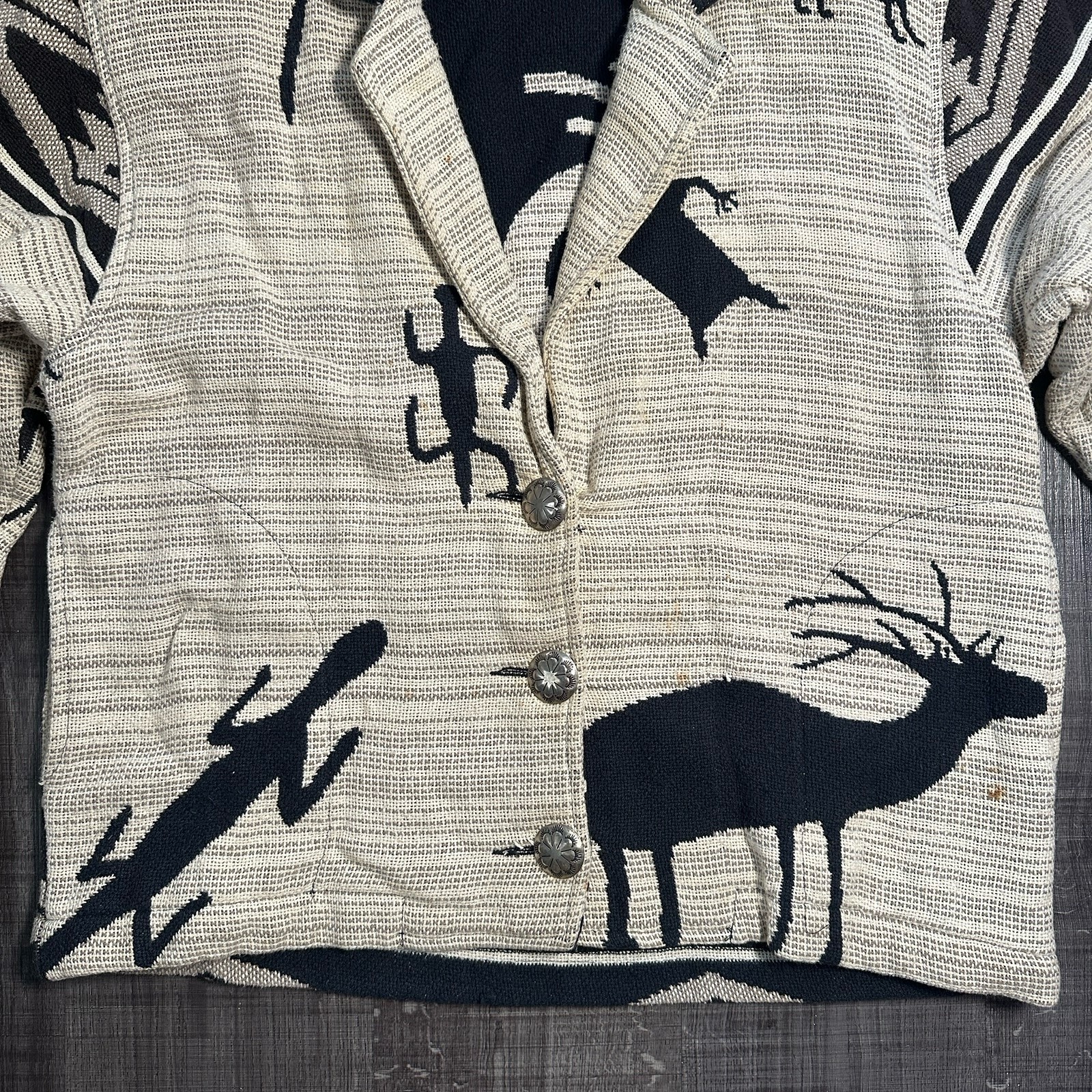 Vintage Painted Pony Jacket Blazer Women’s S/M Made In USA