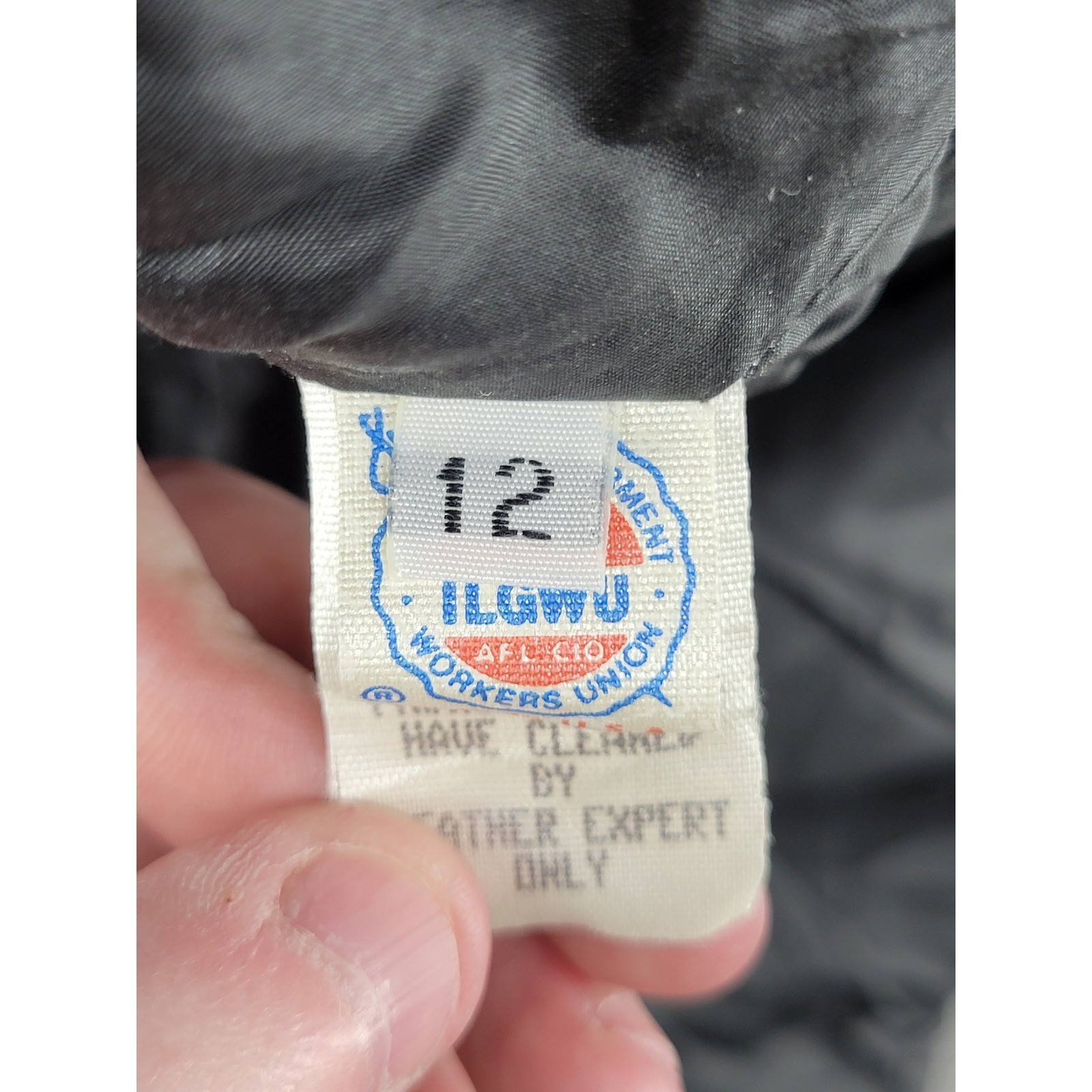 Carolyne Roehm Neiman Marcus Vintage Gray Wool Dress Leather Trim Made in USA 12