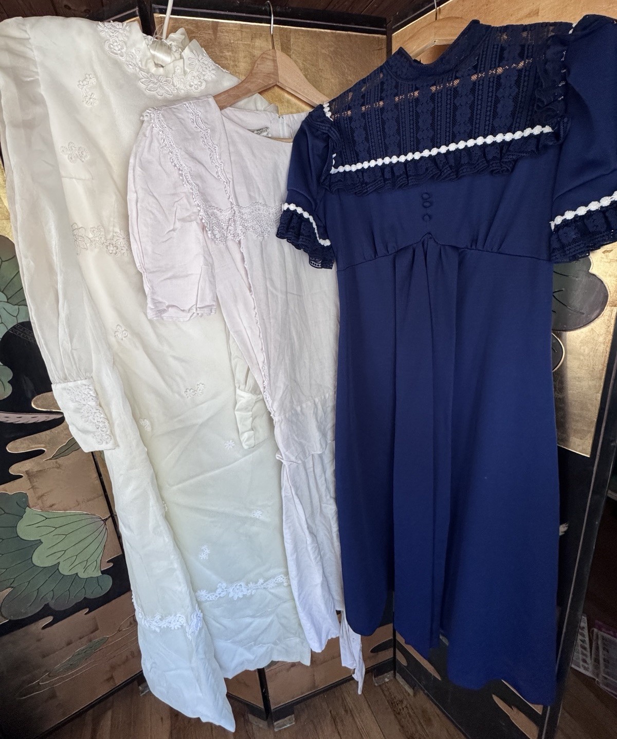 1970s Dresses Reseller Bundle Repair Staining Scott McClintock Sears Gunne