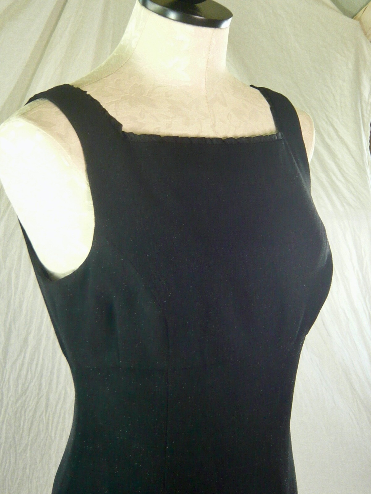 BaRgAiN BiN : NANETTE LEPORE vintage 80s 90s LITTLE BLACK DRESS curvy cocktail 8