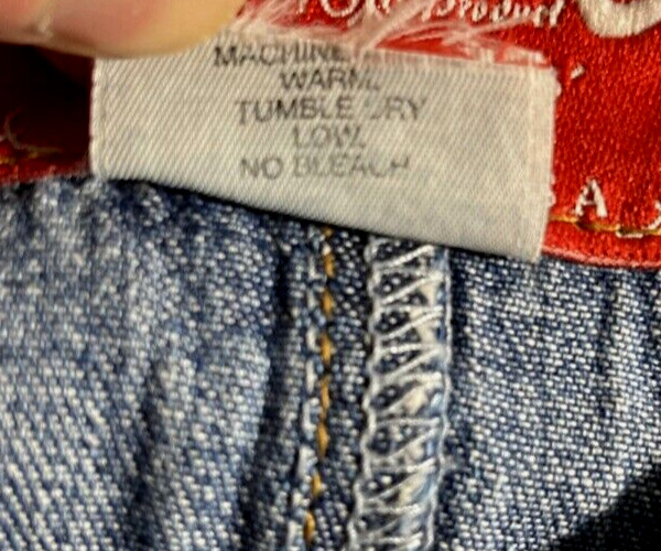 Vintage Outlaw Bluejeans Button Up Denim Maxi Dress Fits Womens M Y2K 90s BB410