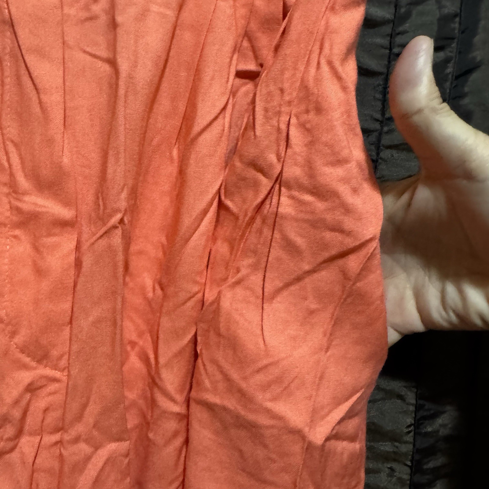 Kathie Lee Women’s Coral Shorts Elastic High Waist Pleated Front Size 10 Vtg