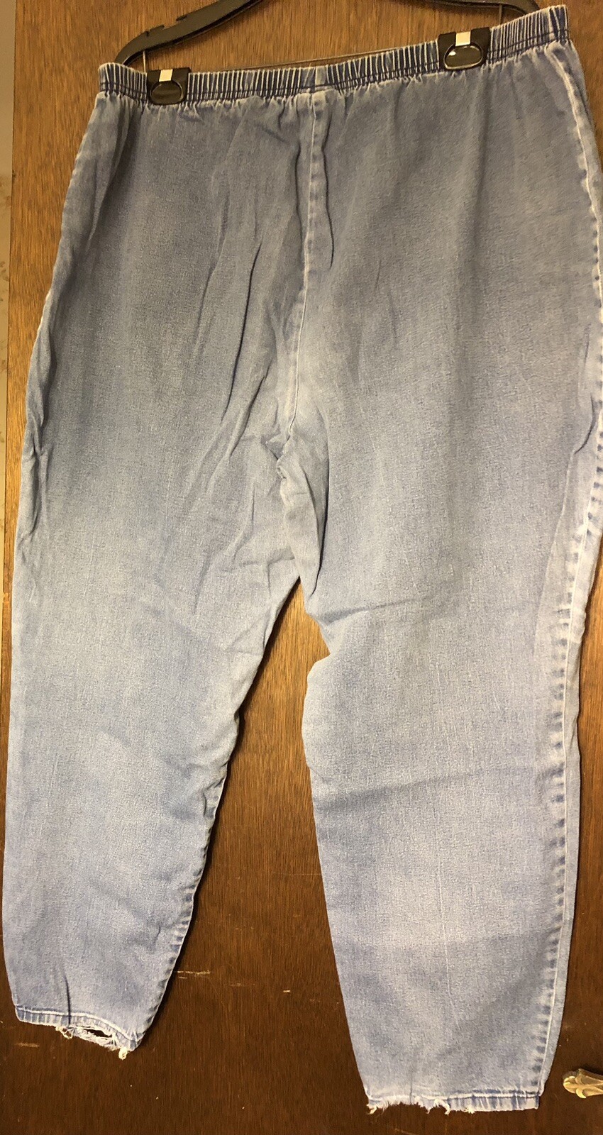 Women’s Plus Sz 2X Denim Cotton Avenue Blues Jeans inseam 29 elastic waist 38-42