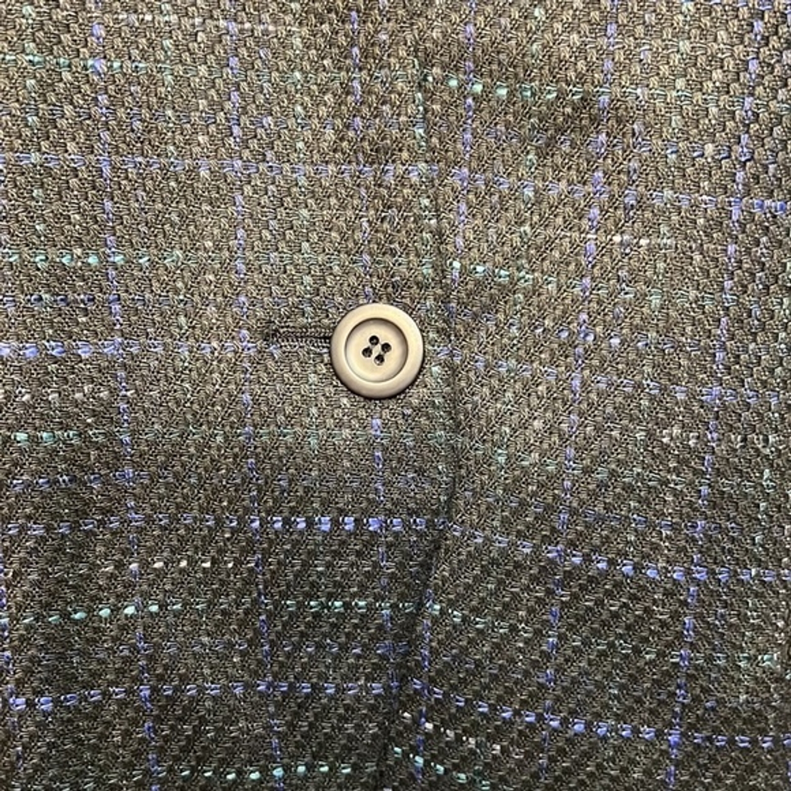 Vintage Gilmor Windowpane Plaid Blazer 16