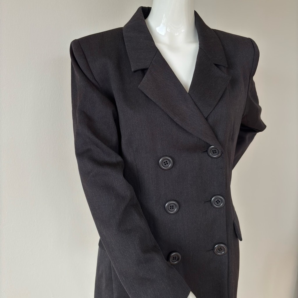 Yves Saint Laurent Vintage Wool Blazer Classic Tailored Designer Luxury Jacket