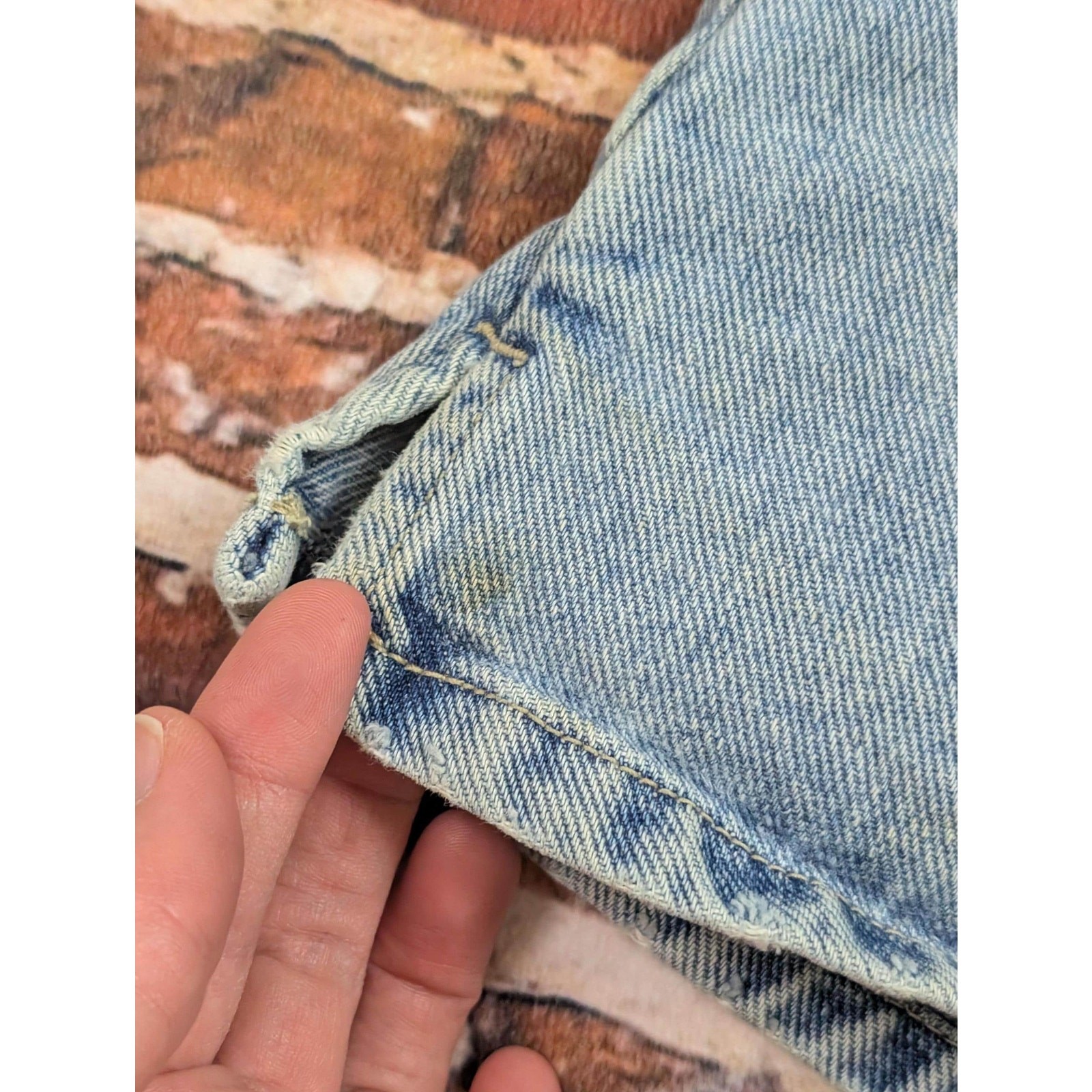 Vintage 90’s Y2k Jean Shorts Distressed Denim Short Shorts Paris Blues Size 7