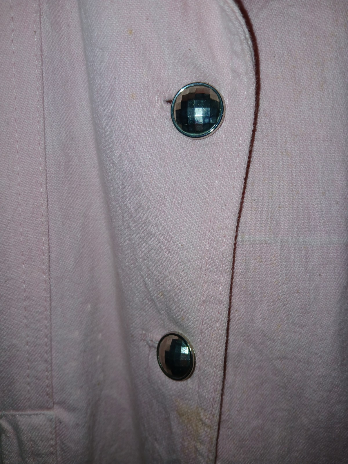 VTG 80s D.Frank Jumpsuit Jeweled stones Padded Shoulder Pleated Ruching 12 USA