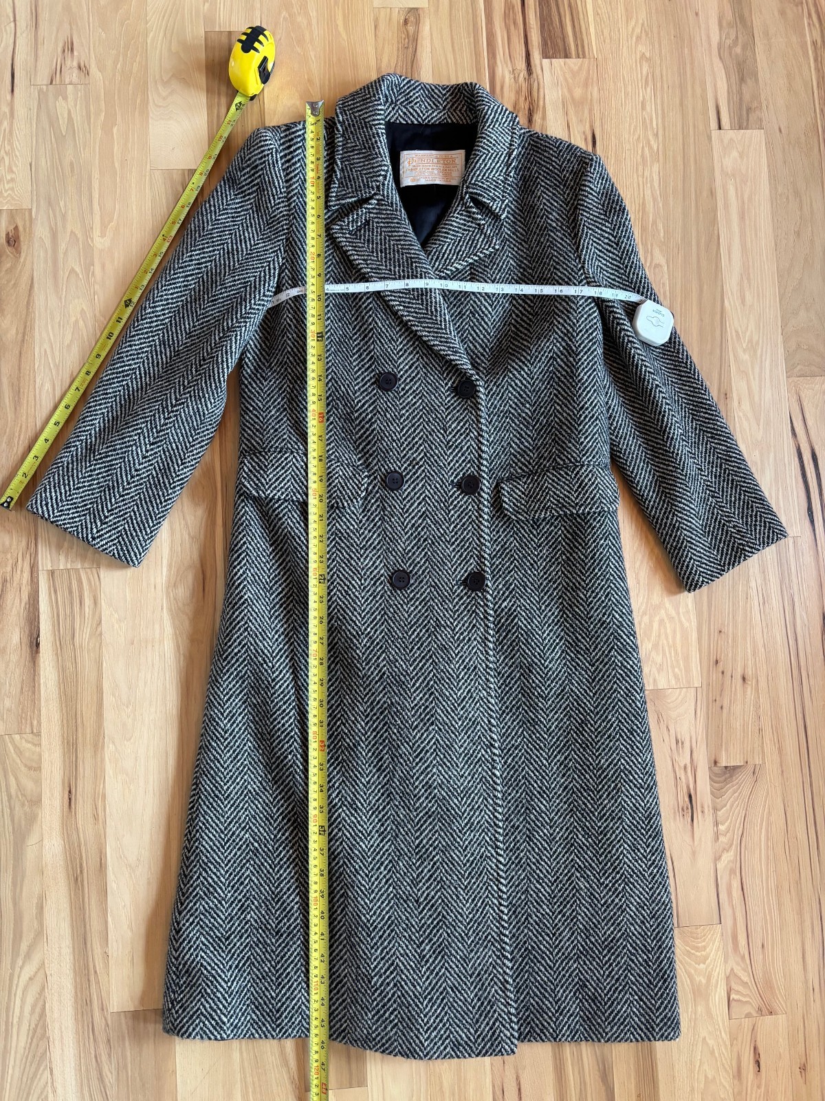 Vintage 80s women’s Pendleton overcoat – USA made – size 8