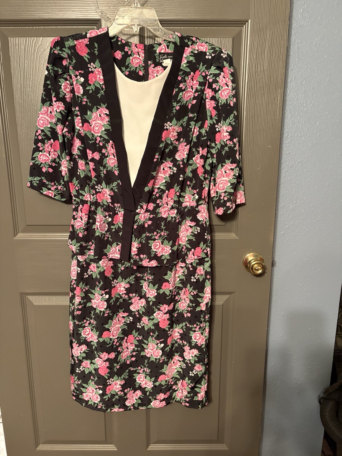 Breli Originals Women’s Vintage Floral Dress Size 16 100% Polyester Made in USA