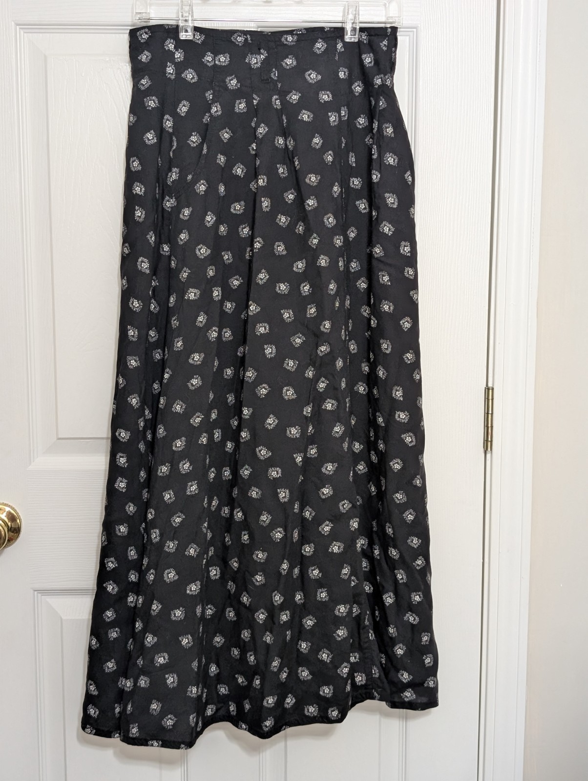 Vtg Gap Blue Preppy 3 Pc Outfit Size 11/12 Cardigan Sweater Blouse And Skirt