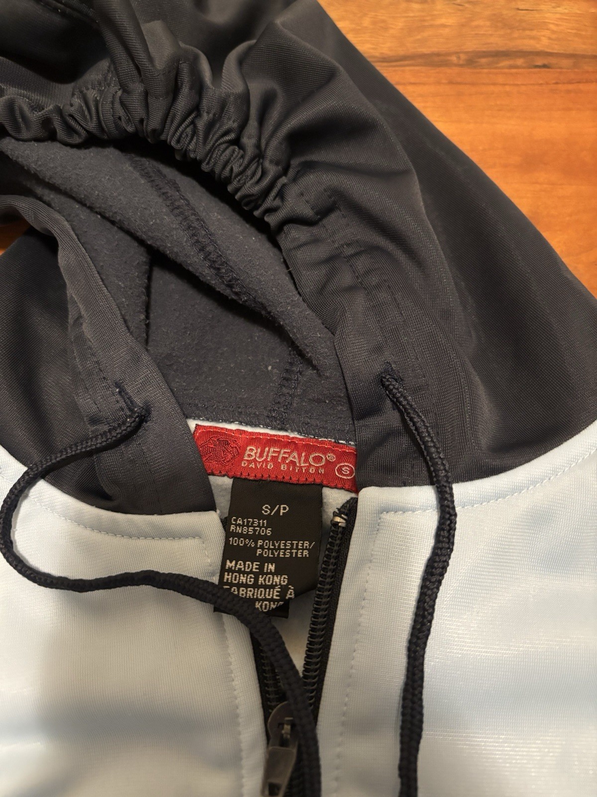 Y2K Track Style Jacket/ Hoodie Buffalo David Bitton