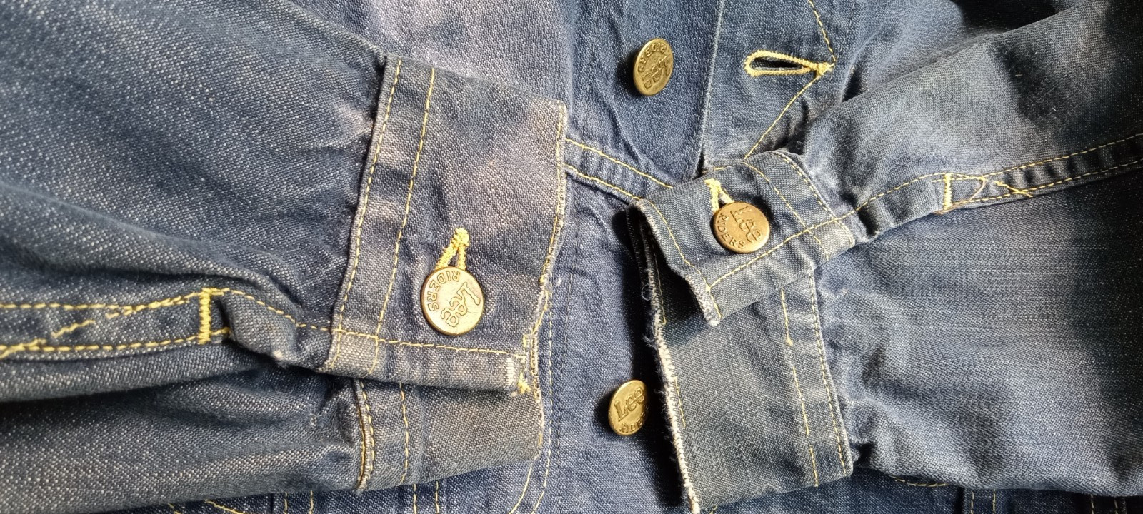 XS Woman’s OR Large Youth True Vintage 60s Lee Riders Sanforized Denim Jacket