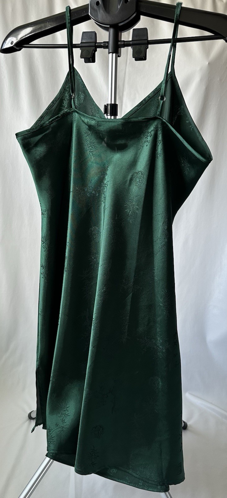 VTG Erika Taylor Intimates Green night gown mini Lingerie Size Large nightwear