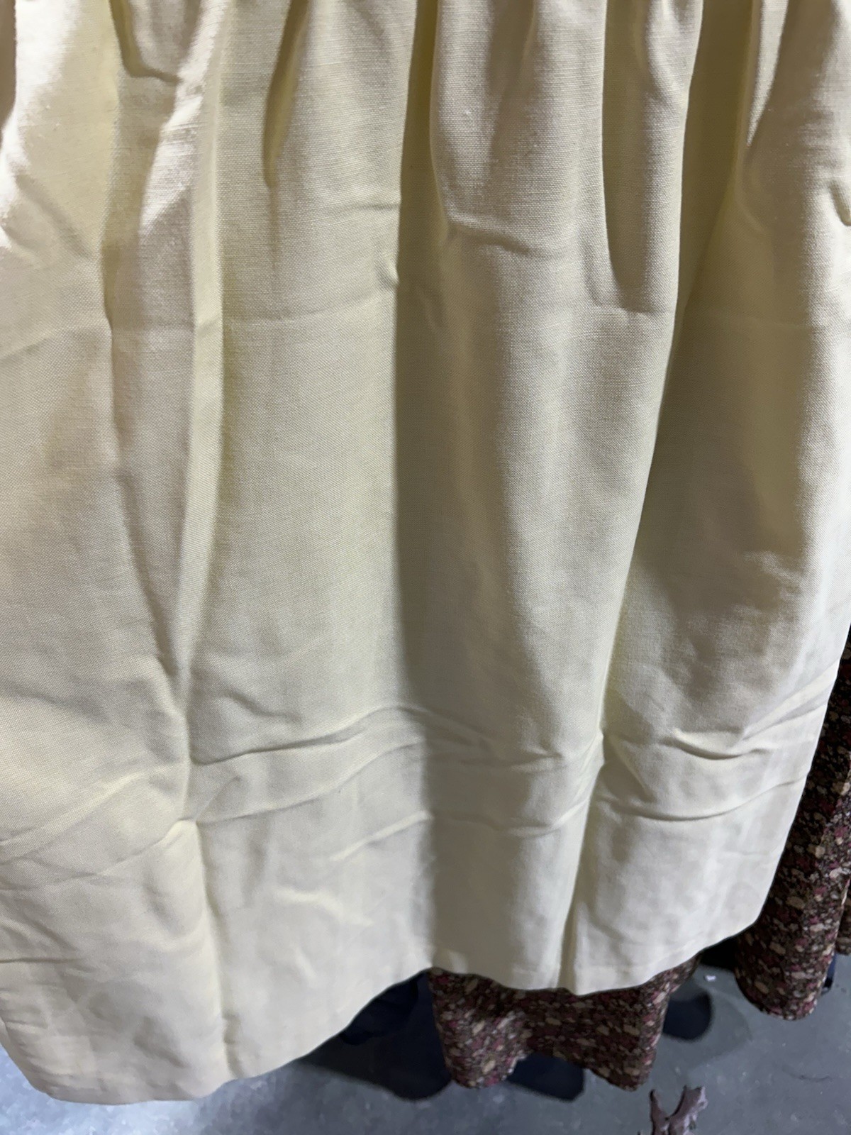 Vintage Kenny Classics Yellow Waitress Style Dress Size 12 All Original Buttons
