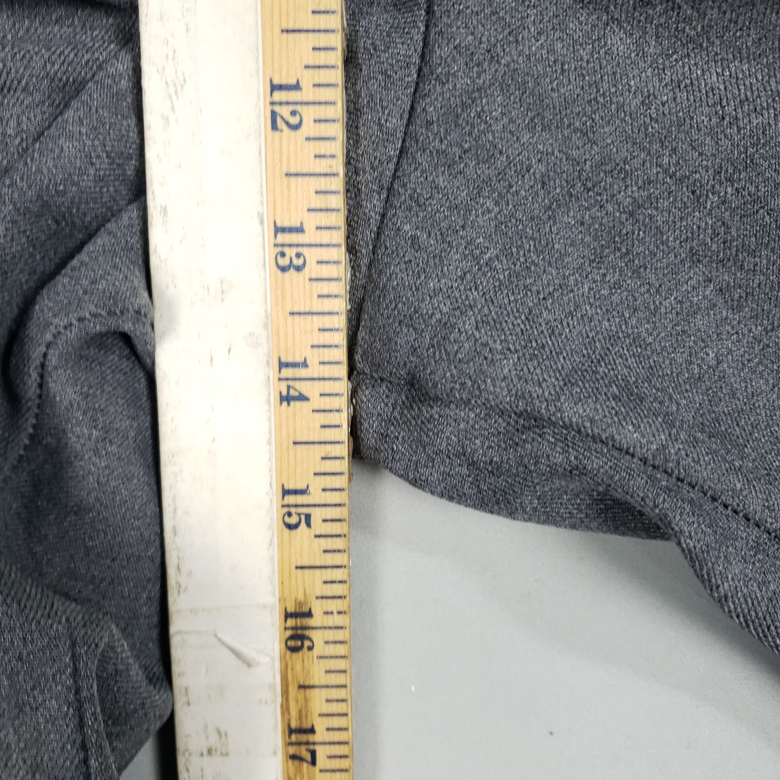 Vtg 70s Levis Bend Over Pants Women 34 Gray Polyester Slacks High Rise Waisted