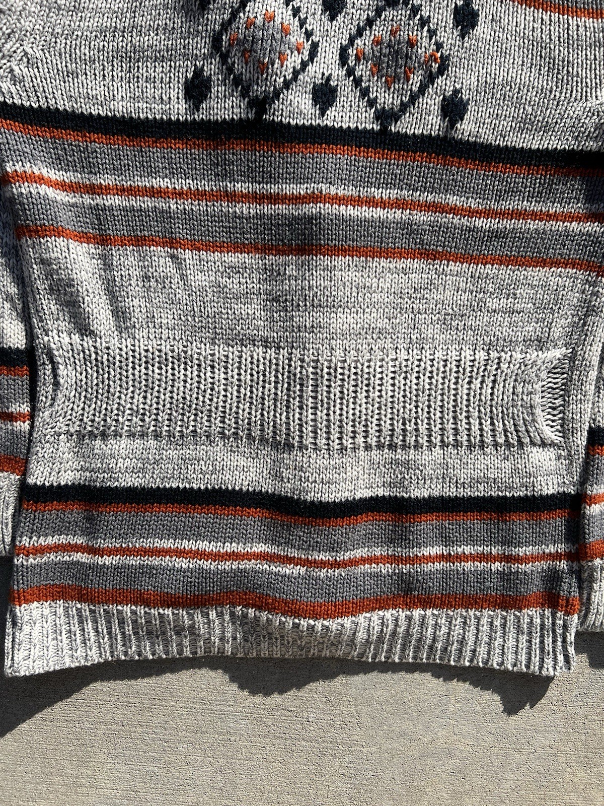 Vintage 70s Women’s Shawl Collar Cardigan Made By Sigallo Size Large