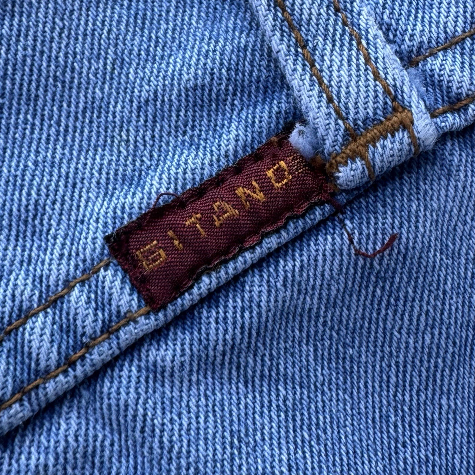 Vintage PS Gitano Hi Waisted Pleated Front Mom Jeans size 16R