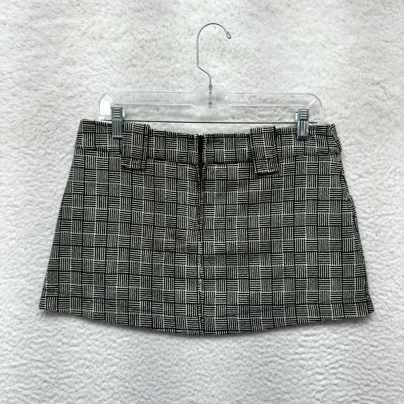 Y2K Vintage Low Rise Mini Skirt 8 10 28 29 Plaid Corpcore Office Preppy Fairy