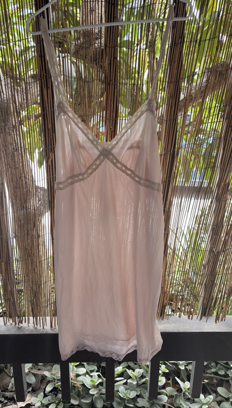 Figurfit by Intima Vintage Pink Slip Lingerie Nightgown, Regular