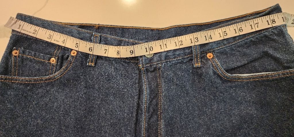 Vintage Levi’s Button Fly High Waist Jeans Made USA 501 Style Selvedge Denim 24