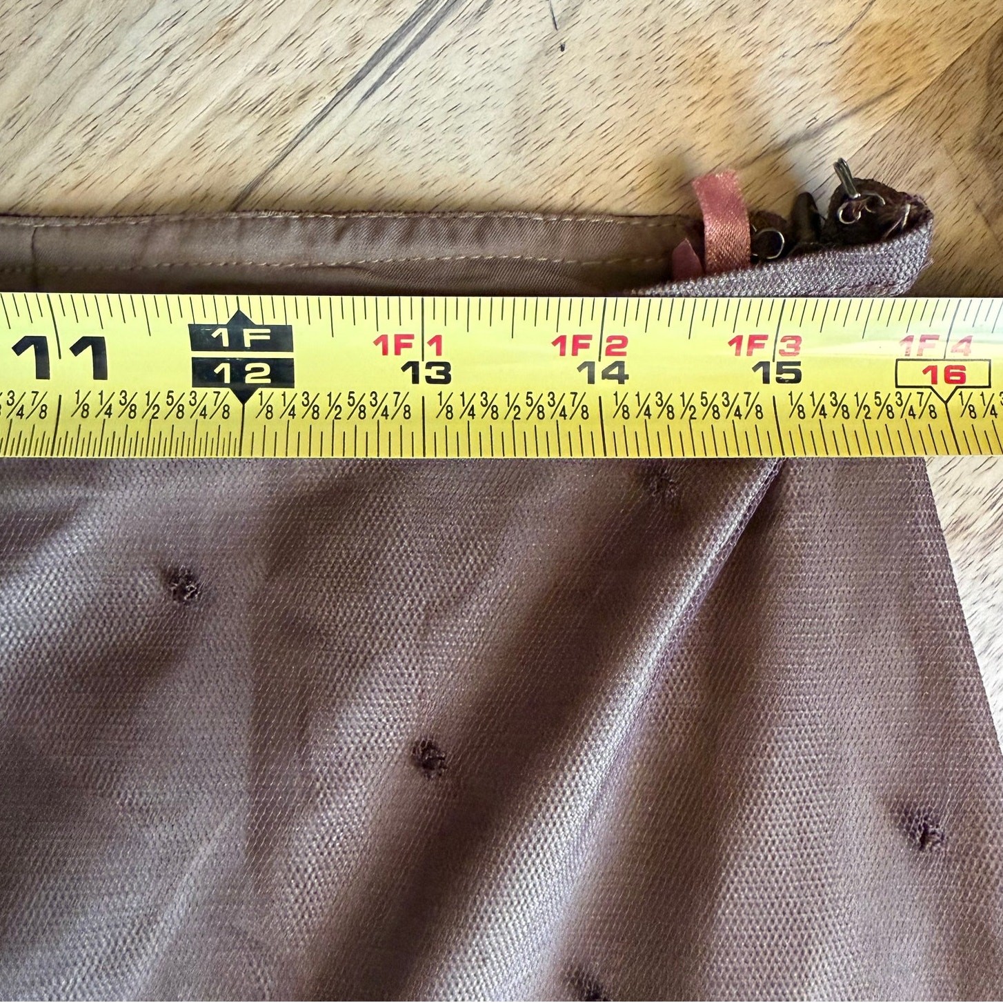 Y2K IBeaded Mesh Midi Skirt Brown Embroidered Fairy Goth Whimsigoth Boho Size 6