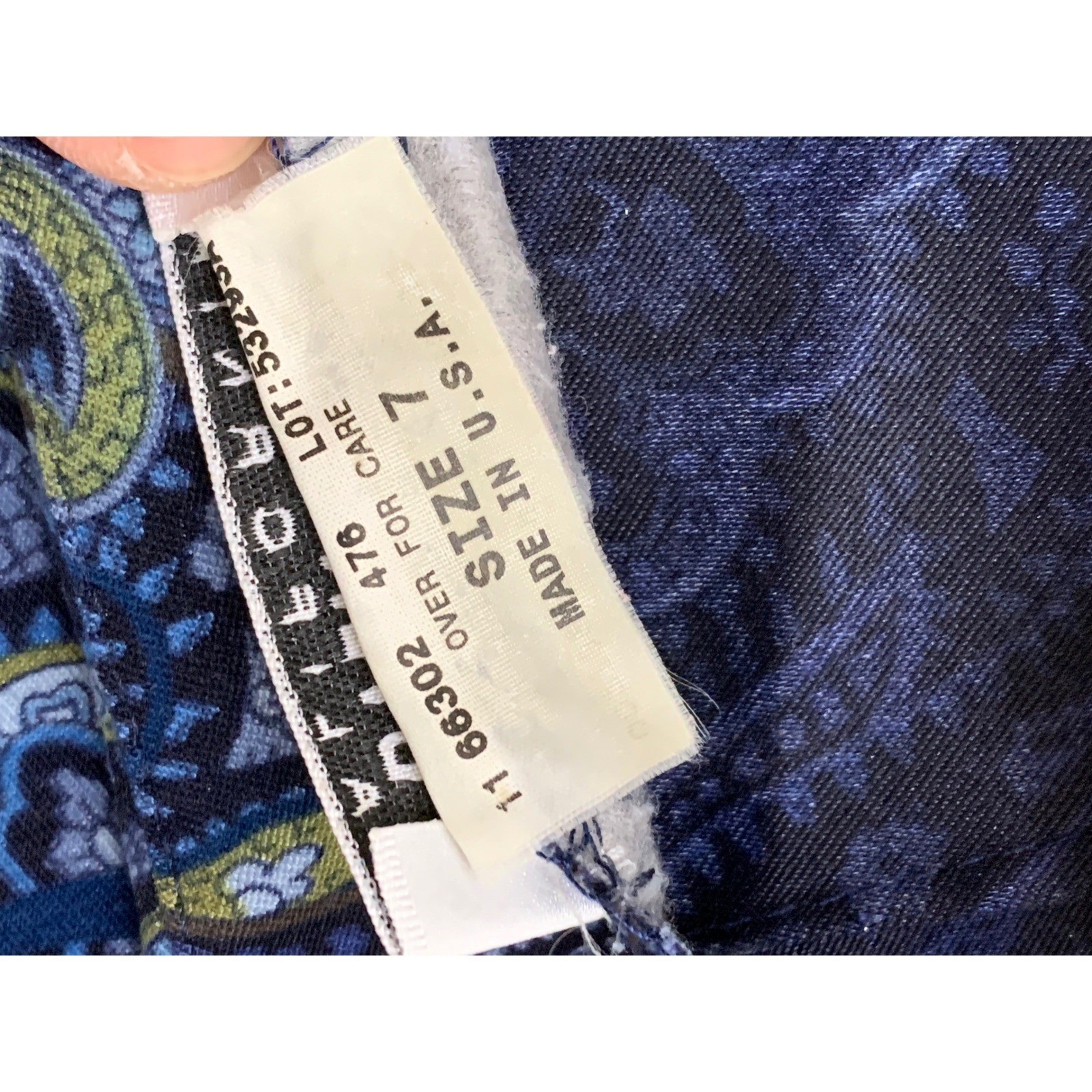 Byer Too! California Vintage 90s Paisley Dance Dress Blue Homecoming Y2k 7