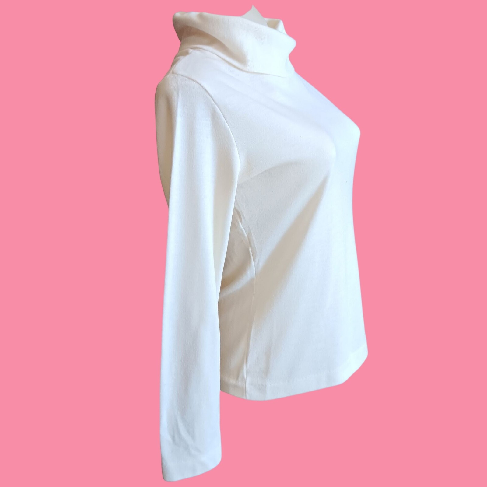 True Vintage Turtleneck Top Small 1970’s Aileen Girl Single Stitch Girls 14