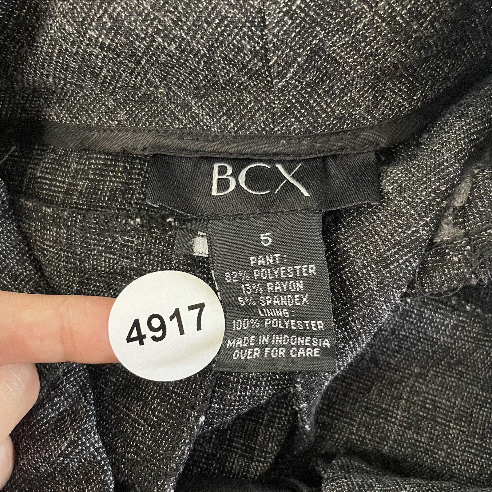 Y2K Vintage Dress Pants Trousers Slacks 8 10 28 29 Grey Bootcut Flare Mid Rise