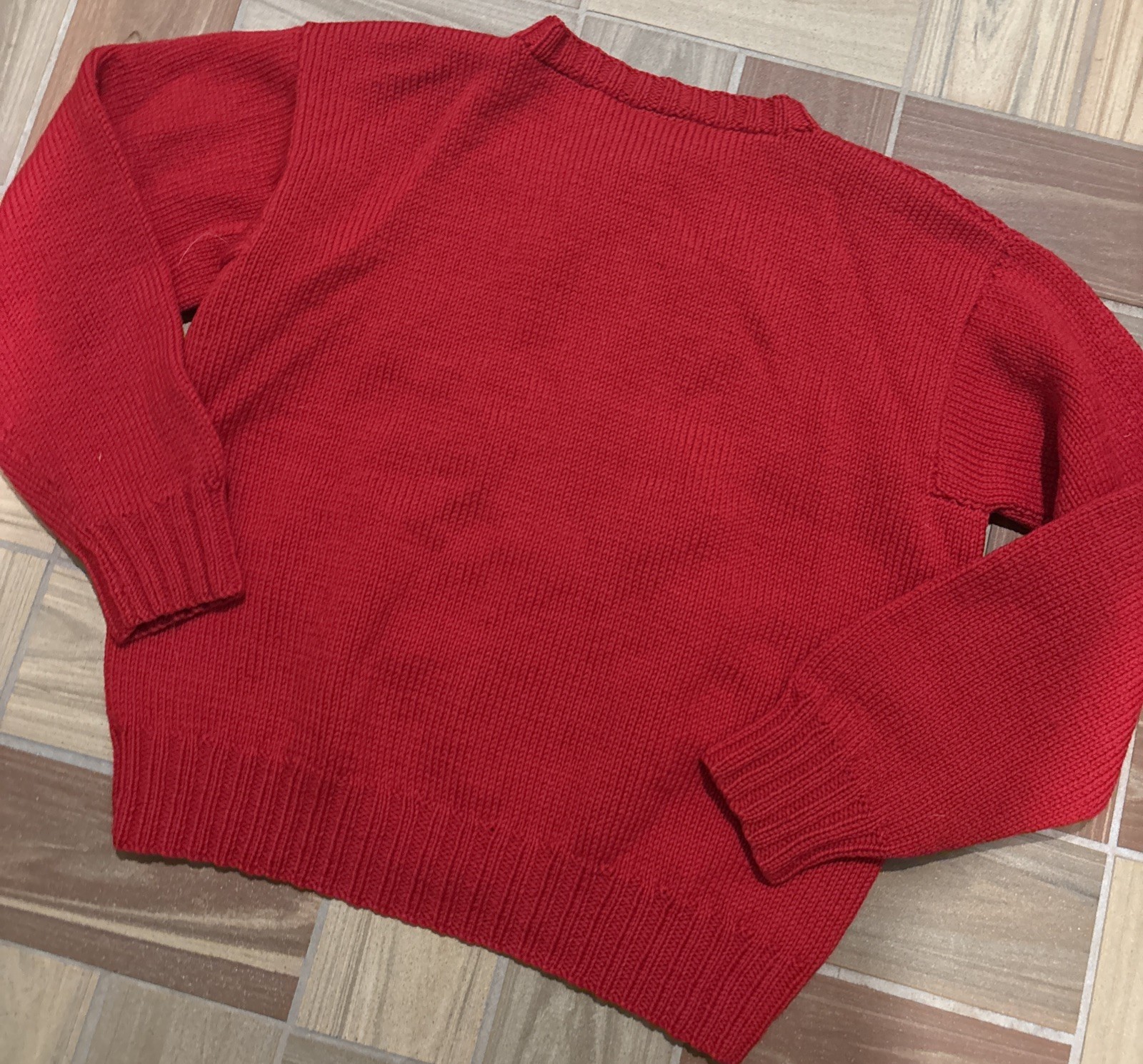 44 Vintage Handknits of New Zealand Wool Cardigan Sweater S Sheep