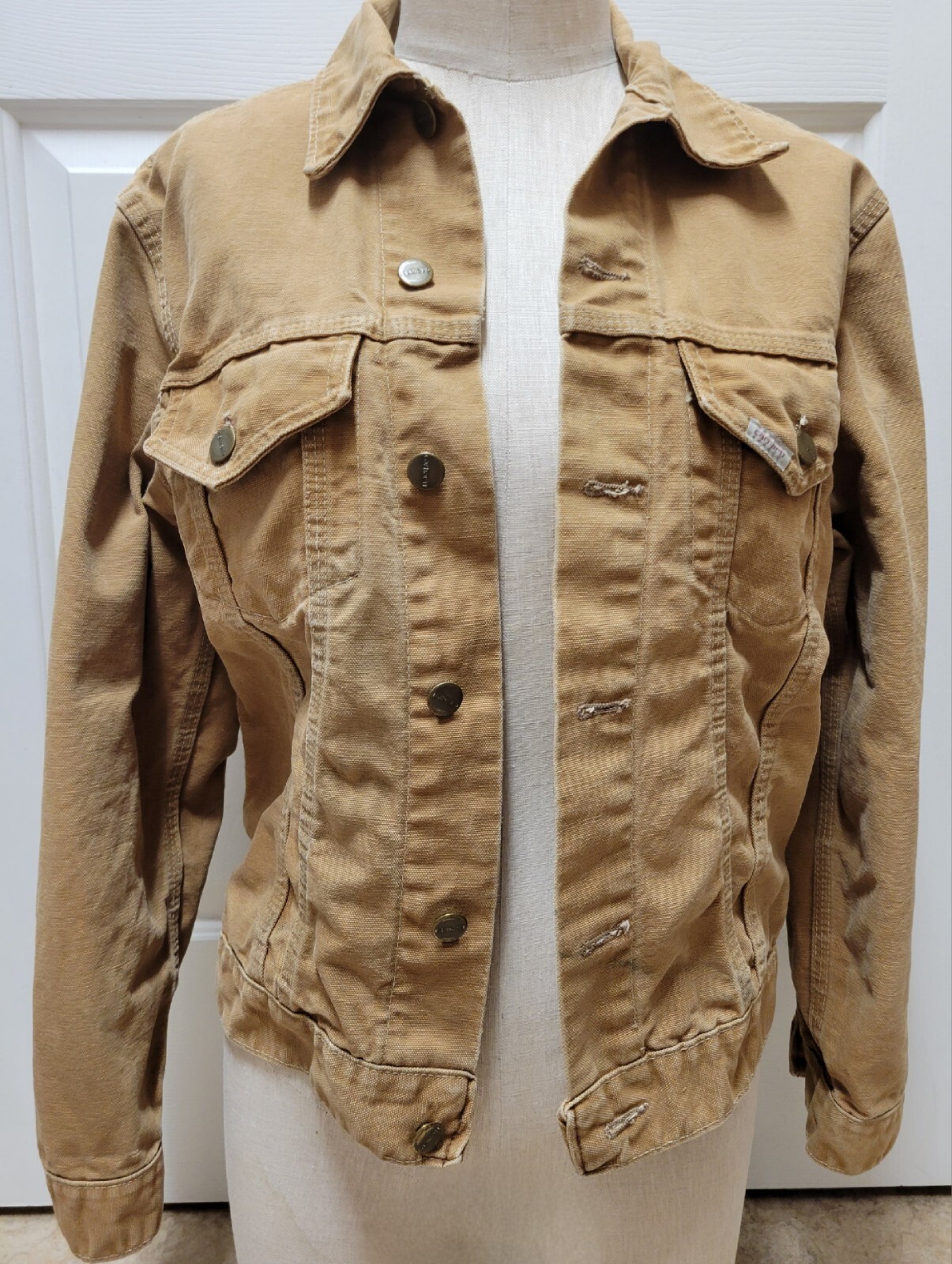 Carhartt 6WJ 1970’s Trucker Jacket Rare Vintage, Size 38