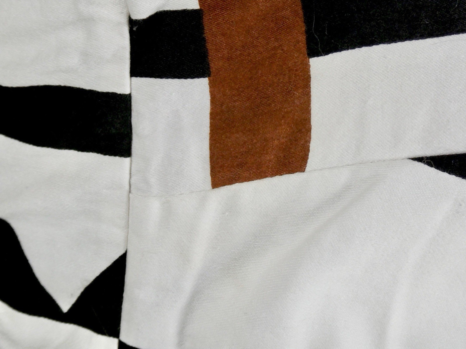 Vintage 1960s Triangle Cutout Dress Op Art Mod Monochrome 60s Medium M Cut Out