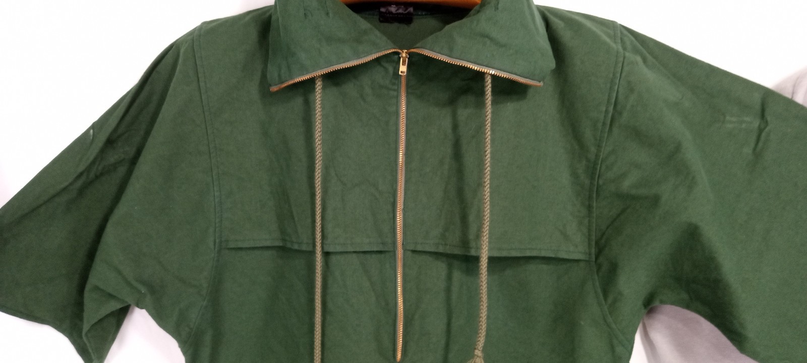 Vintage Pair zip Up Country Preppy Women’s Utility Dress Military Style