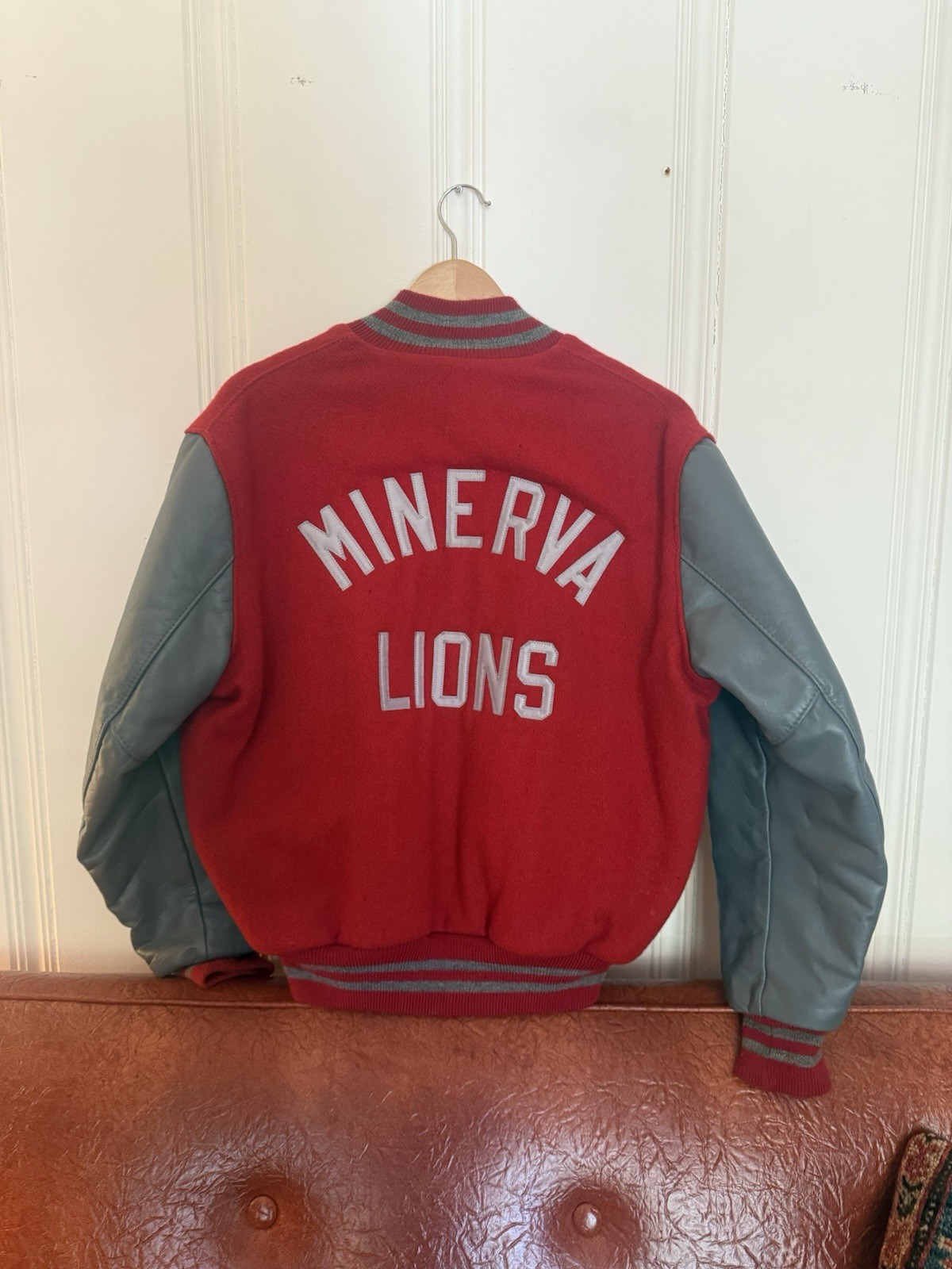 1994 Vintage cheerleader Varsity Jacket Minerva Ohio Lindsay Women’s Medium