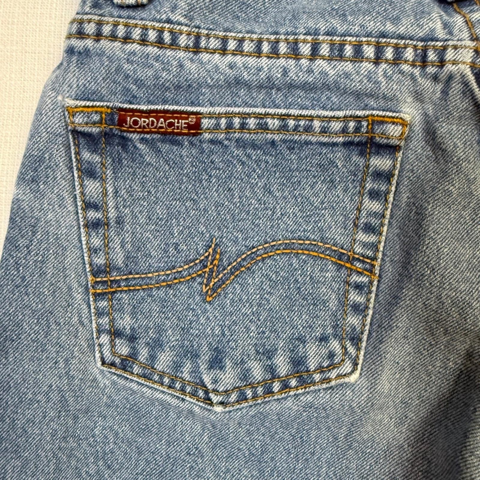 Vintage Jordache Regular Fit Light Wash Denim Jeans Size 1/2 Reg RUNS SMALL
