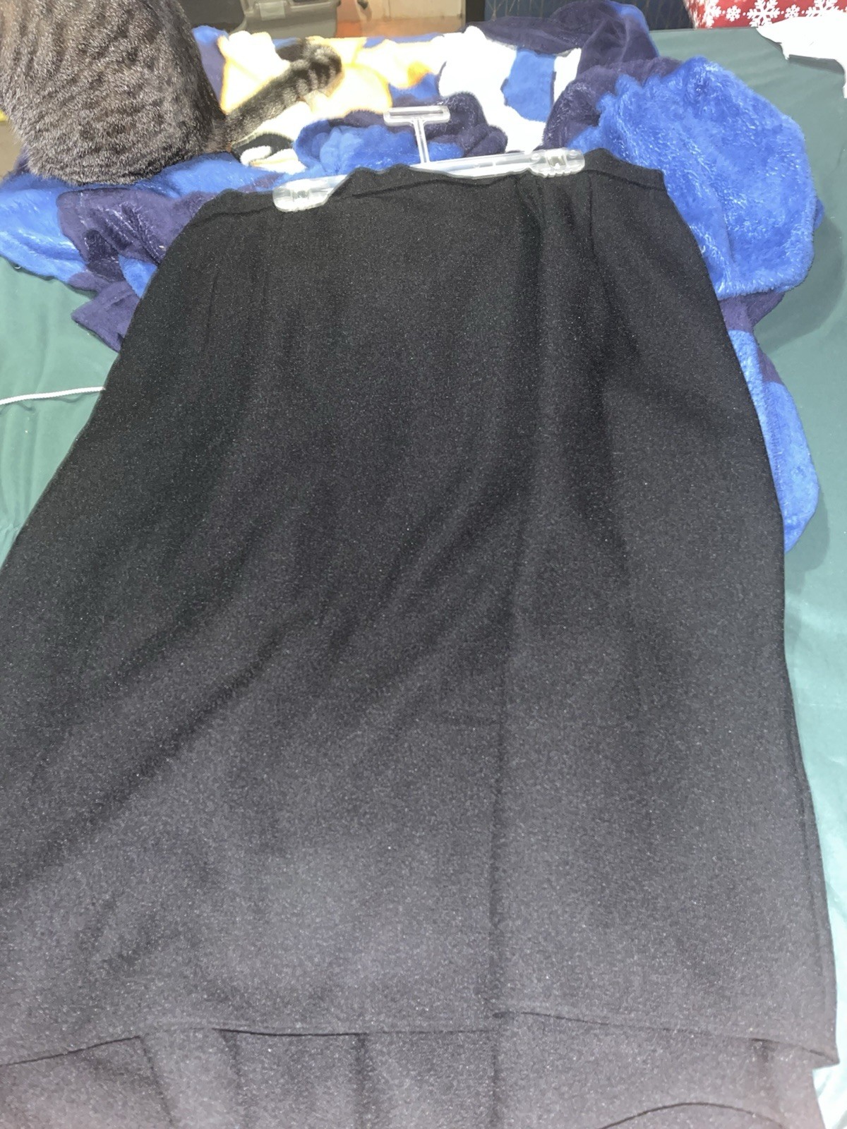 KSL Division of Karin Steven’s 16W Blazer and Skirt Set In Black