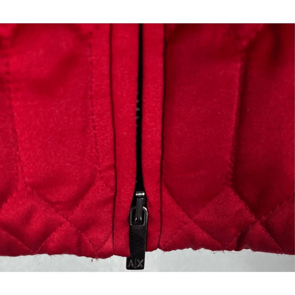 A/X Armani Exchange zip up quilted jacket