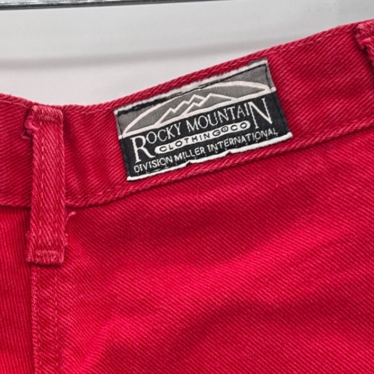 Rocky Mountain Clothing Co Jeans Women 28/7 Red High Waisted Western Cotton