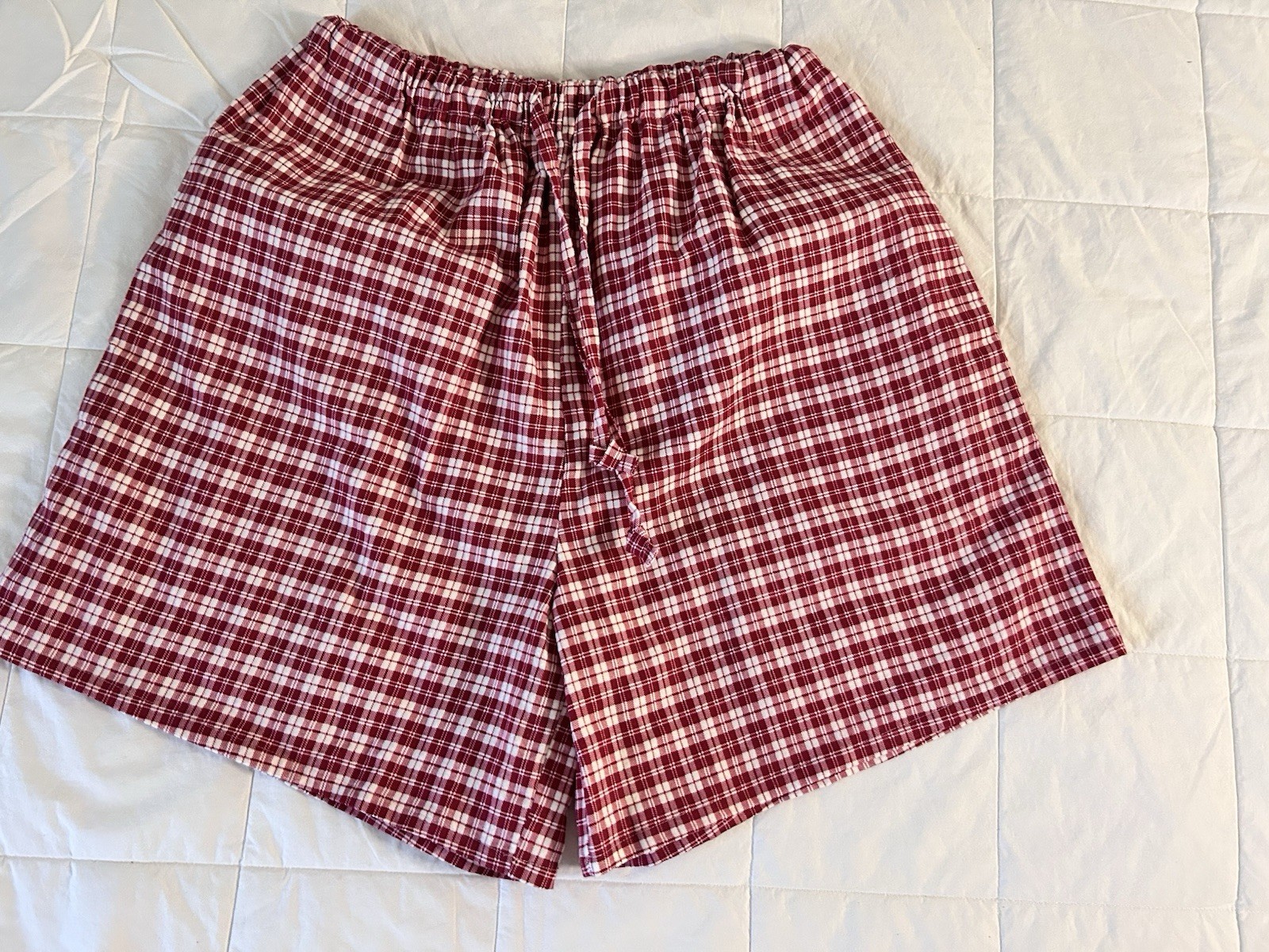RARE VTG 90’s ESLEEP NWT Flannel PJ Set Baseball Style Size Large Red Soft