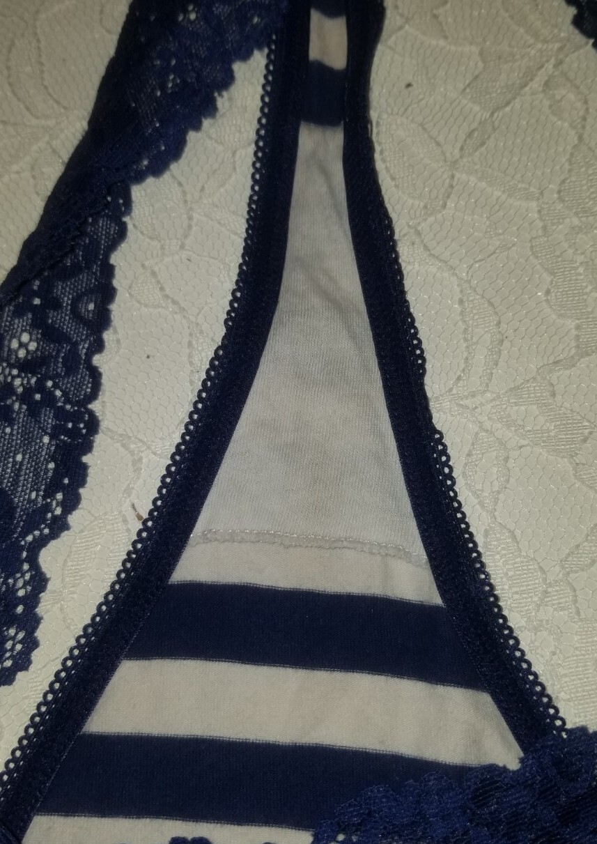 Vintage Flirtitude Lingerie L Thong Lace Bikini Panties Underwear