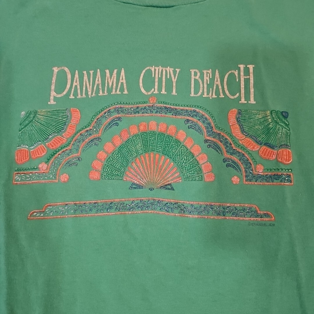 Vtg Anvil Panama City Beach FL T-shirt Single Stitch Sz XL Made In USA