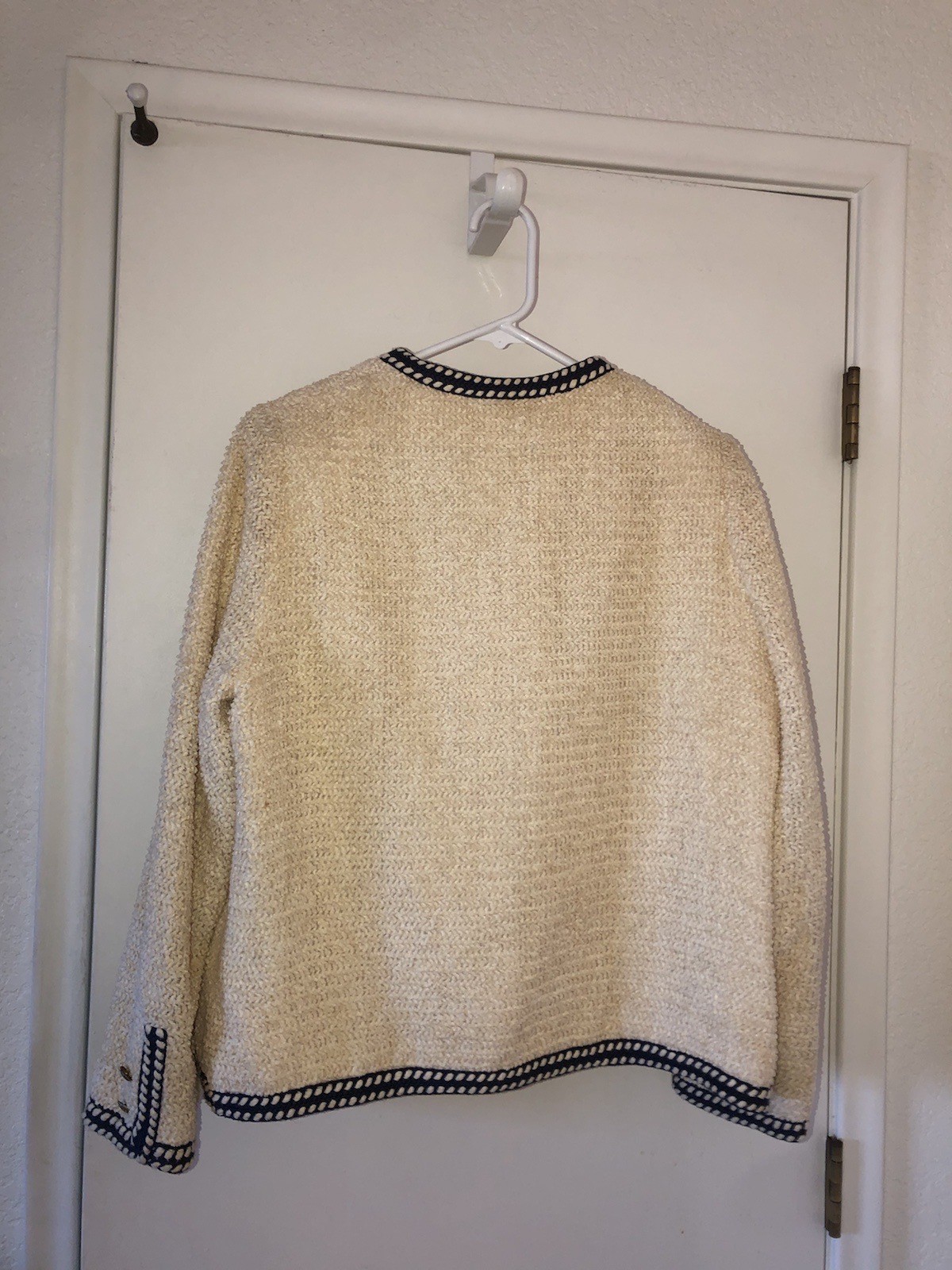 Incredible Vintage 1960s Cele Peterson Tweed Knit Jacket Blazer Button Front