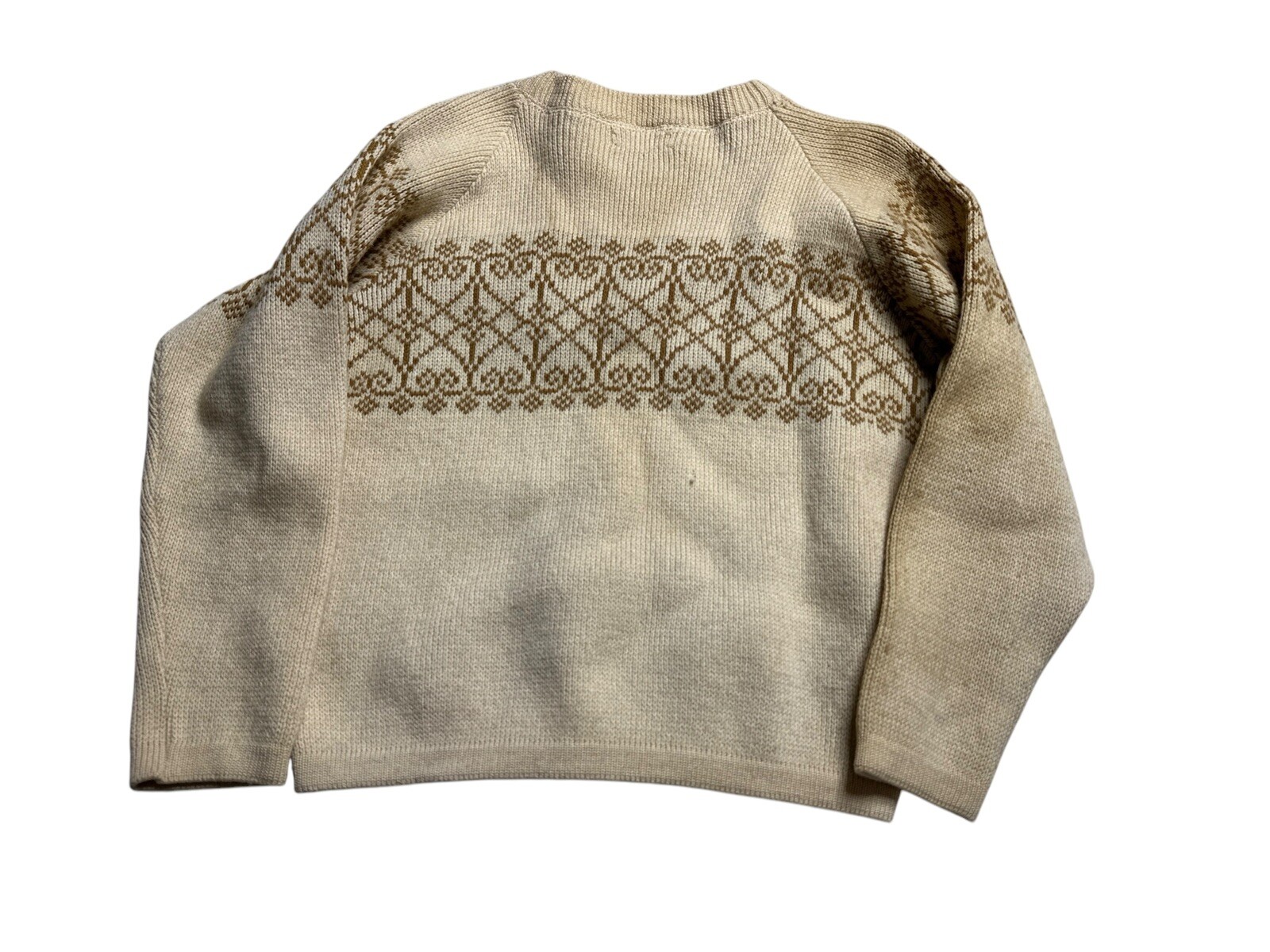 Vintage Colorado 1960s Fashion Bar Icelandic Nordic Sweater Wool Sweater 60s