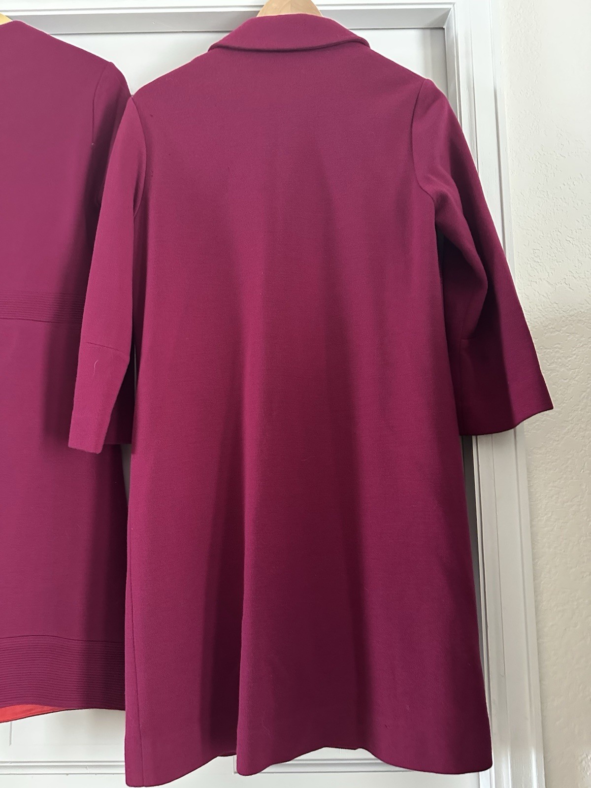 Vintage 1940s/50s Couture Imports Luke LA. Knit dress with jacket size small
